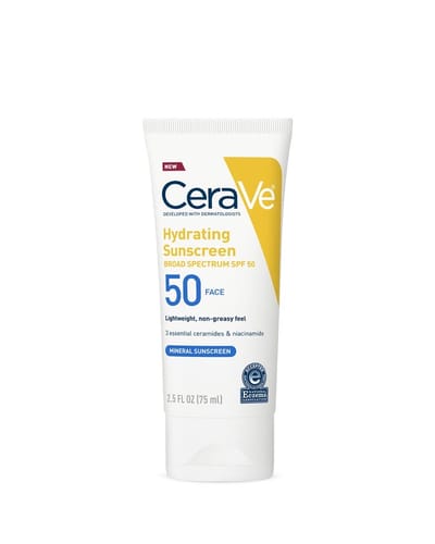 Hydrating Mineral Sunscreen SPF 50 Face Lotion - Image 1
