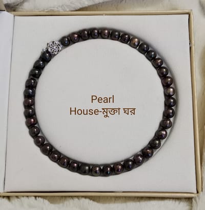 12 mm Black Pearl necklace