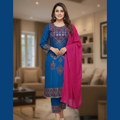 Pakistani Inspired Readymade Sequence 3Piece Set