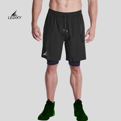 9" Inseam 2in1 Shorts for Men BSS01