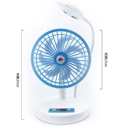 JR-2022 রিচার্জেবল ফোল্ডিং ফ্যান।