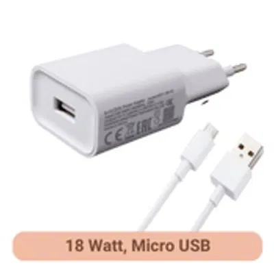 MI_18W Fast Charger QC 3.0 Charge Adapter Micro Usb Cable