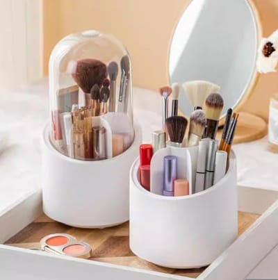 Rotating Makeup Brush Holder