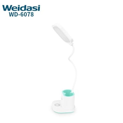 WEIDASI WD-6078 LED Touch Control Lamp with Pen Holder