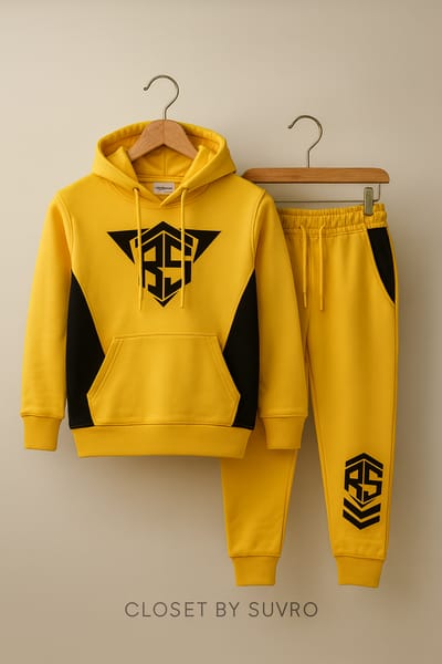 Kids Hoddie set ( RS Yellow) - Image 5