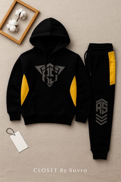 RS Black Hoodie Set - Image 5