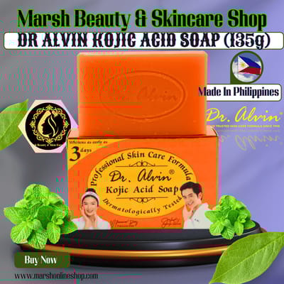 🔰👉Dr. Alvin Kojic Acid Soap (135g)