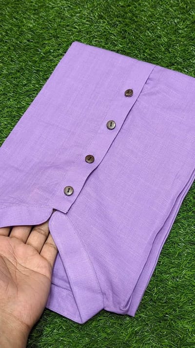 খাদি বাচ্চাদের পাঞ্জাবি - Image 6