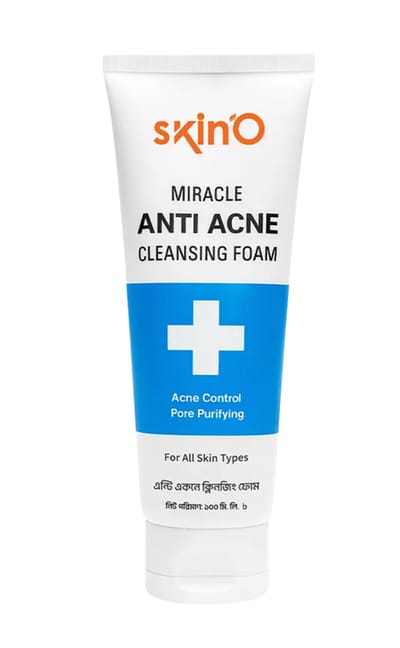 skin’O Miracle Anti Acne Cleansing Foam 100 ml - Image 1