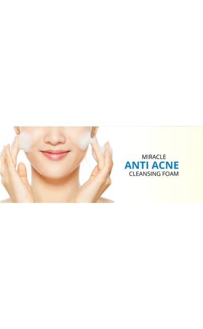 skin’O Miracle Anti Acne Cleansing Foam 100 ml - Image 2