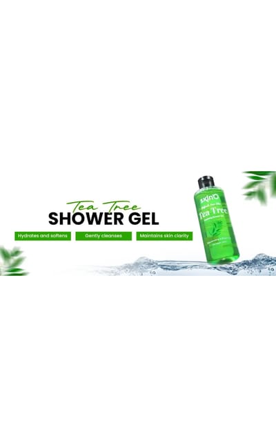 Skin’O Refresh Your Skin Tea Tree Soothing Shower Gel 220ml - Image 2