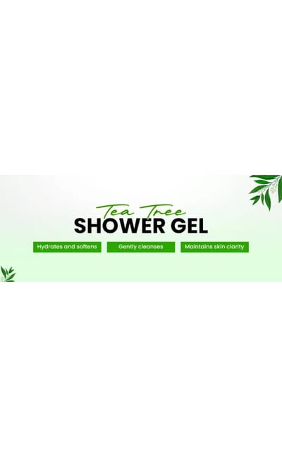 Skin’O Refresh Your Skin Tea Tree Soothing Shower Gel 220ml - Image 4