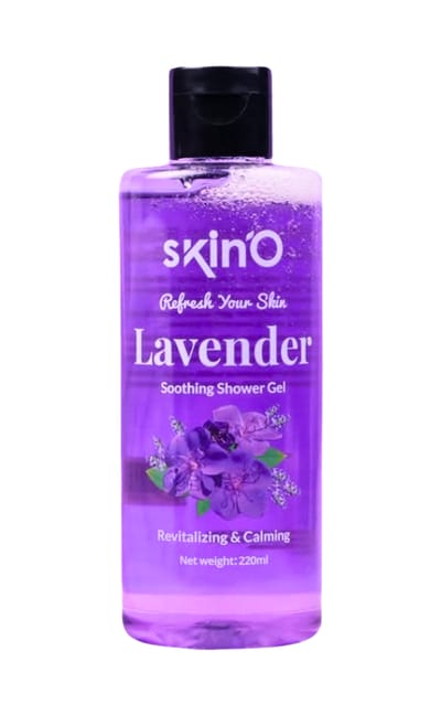 Skin’O Lavender Soothing Shower Gel 220ml - Image 1