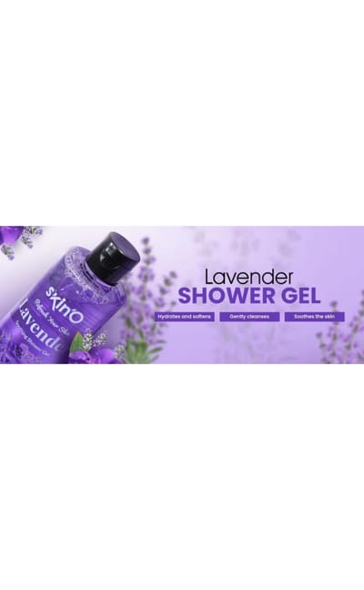 Skin’O Lavender Soothing Shower Gel 220ml - Image 4