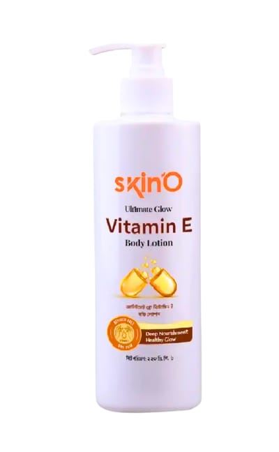 Skin’O Ultimate Glow Vitamin E Body Lotion 200ml - Image 1