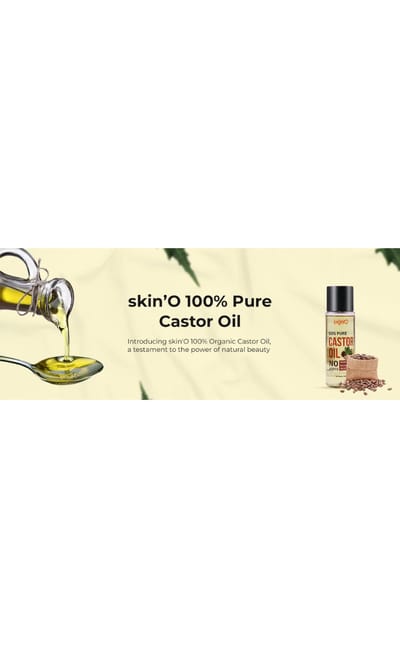 Skin’O 100% Pure Castor Oil 120 ml - Image 2