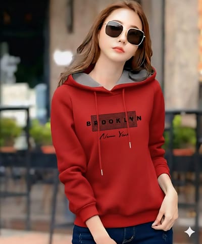 Ladies Premium Quality Hoodie - Image 5