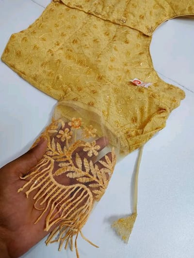 পানিপাত্তি লেস ব্লাউজ - Image 6