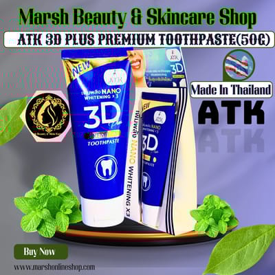 👉🔰ATK 3D PLUS PREMIUM TOOTHPASTE(50G)
