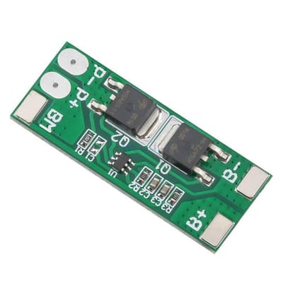 BMS 2S 6.4V 10A LiFePO₄ Battery Protection Board – Charging & Discharging PCB for 2-Cell Packs S0317