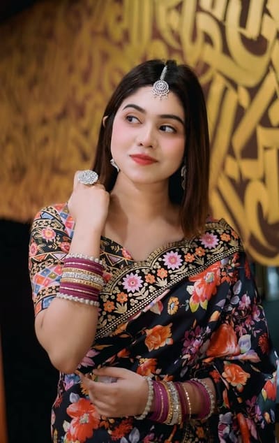 ইস্পাইন সিল্ক শাড়ী - Image 1