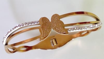 Stainless Steel (China) butterfly Bracelet