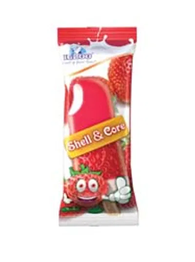 shell and core ice cream