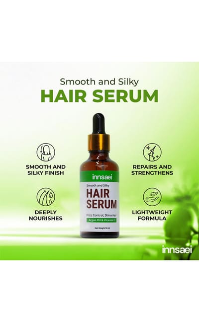 Innsaei Smooth and Silky Hair Serum 50ml - Image 4