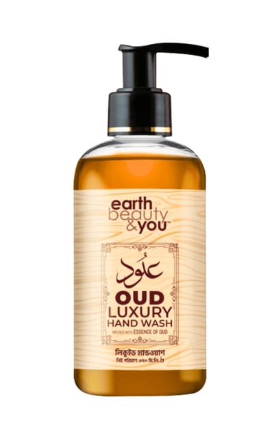Earth Beauty & You Oud Luxury Hand Wash 370ml - Image 4