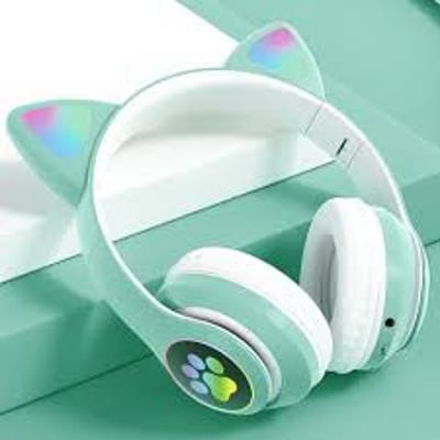Cat Ear RGB Wireless Headphone STN-28