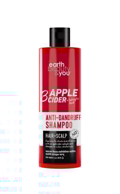 Earth Beauty & You  No. 3 Apple Cider + Salicylic Acid Anti-dandruff Shampoo 350ml - Image 1
