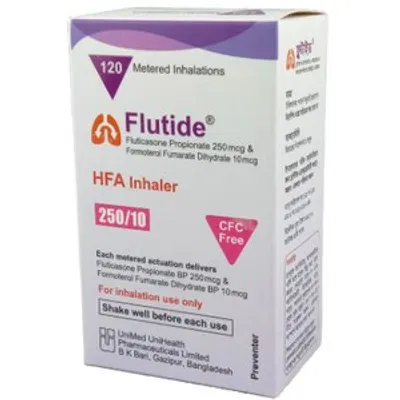 Flutide Metered-Dose Inhaler (MDI)
