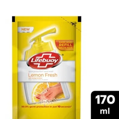 Lifebuoy Handwash Lemon Fresh (Refill)-170ml