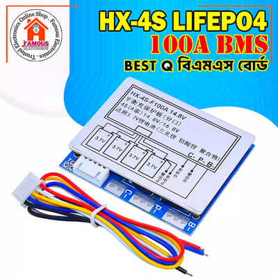 HX-4S-F100A LiFePO4 Best Q BMS