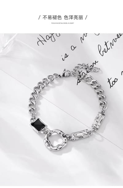 Unisex Ring zircon bracelet - Image 9