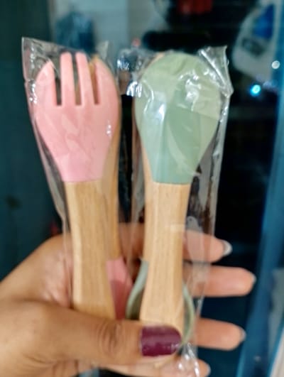 Silicone Spoon-(2pics)