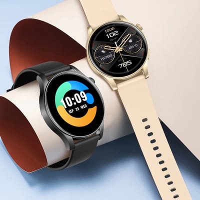 Colmi  V73 Bluetooth Calling Smart Watch- Gold Color