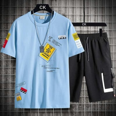 Combo Half T-Shirt And 3 Quarter Pants For Man - Image 9