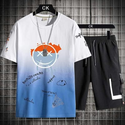 Combo Half T-Shirt And 3 Quarter Pants For Man - Image 11