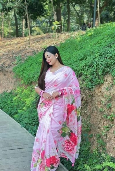 ডিজিটাল প্রিন্ট শাড়ি - Image 2