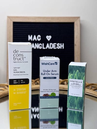 Summer skin care combo (Sunscreen,deodorant,Serum) - Image 1