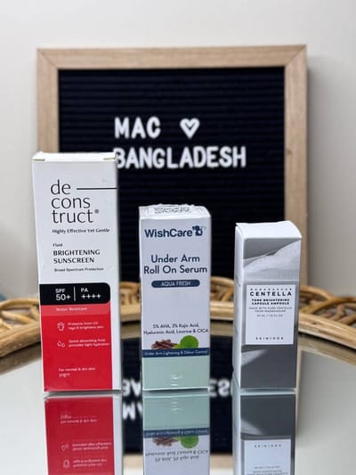 Summer skin care combo (Sunscreen,deodorant,serum) - Image 1