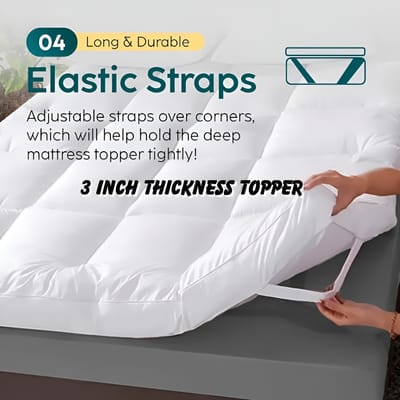 5/7-3 INCH THIKCKNESS BED TOPPER...