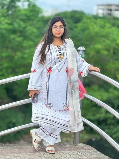 ডিজিটাল প্রিন্ট থ্রি পিস - Image 2