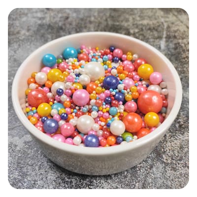 Sugar Ball (Mix Size) - 50g