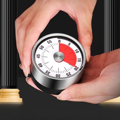 Mechanical Timer Kitchen Cooking Countdown Alarm Clock