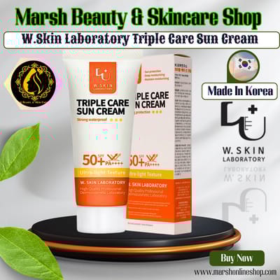 👉🔰W.Skin Laboratory Triple Care Sun Cream SPF50+ PA++(60ml)