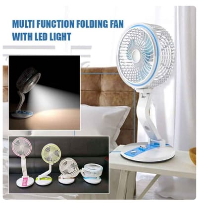 Rechargeable Folding LED Fan Light