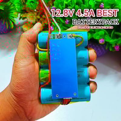 4.5A 12.8V LiFePO4 Battery Pack