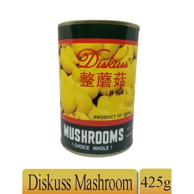 Discus Mushrooms 425gm
